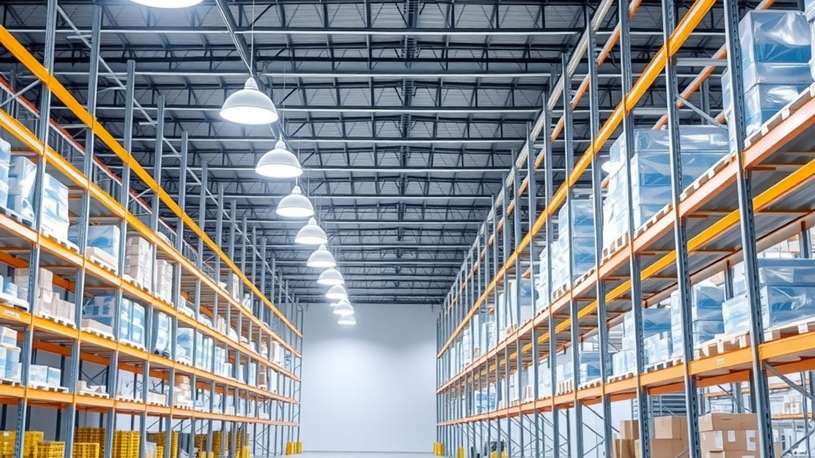 LED-belysning för industri och lager