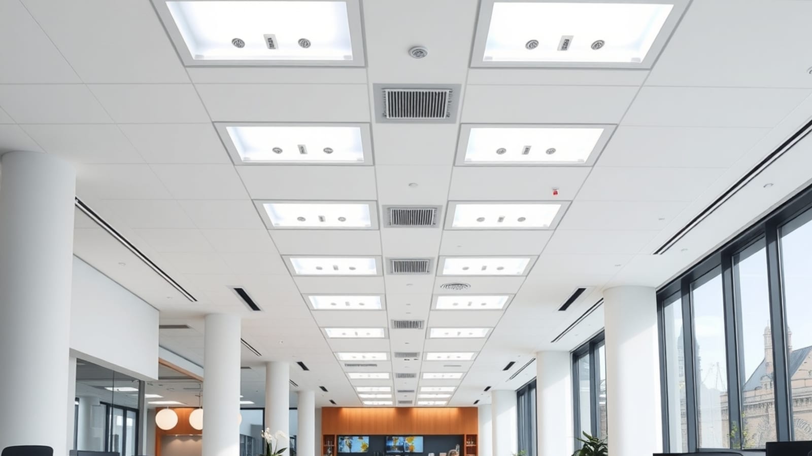 LED-belysning för kontor