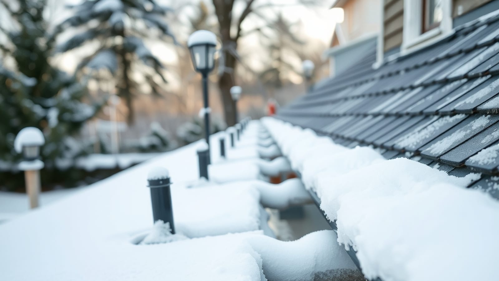 Snörasskydd eller takvärme?